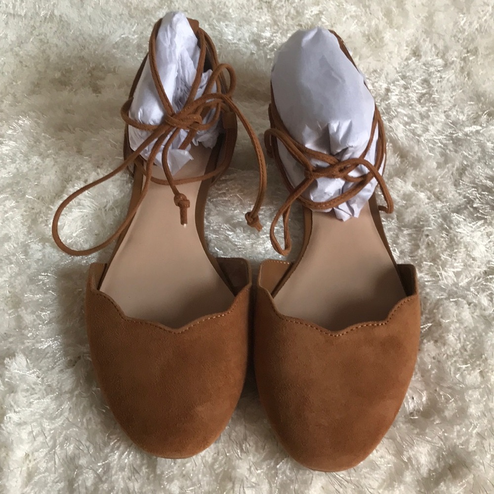 SOLD—BP Sophie Lace up Flat - Picture 2 of 6